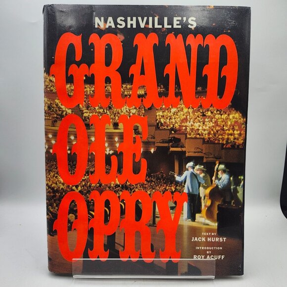 Nashvilles Grand Ole Opry Jack Hurst 1975 History Photography Coffee Table Book - Picture 1 of 10